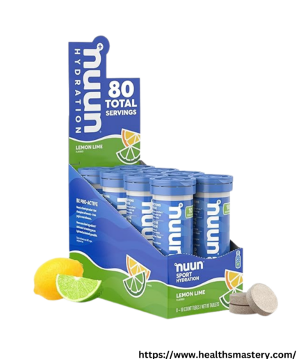 Nuun Sport Lemon Lime Tablets: Hydration Boost