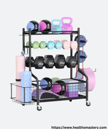 All-in-One Workout Storage Solution by PLKOW