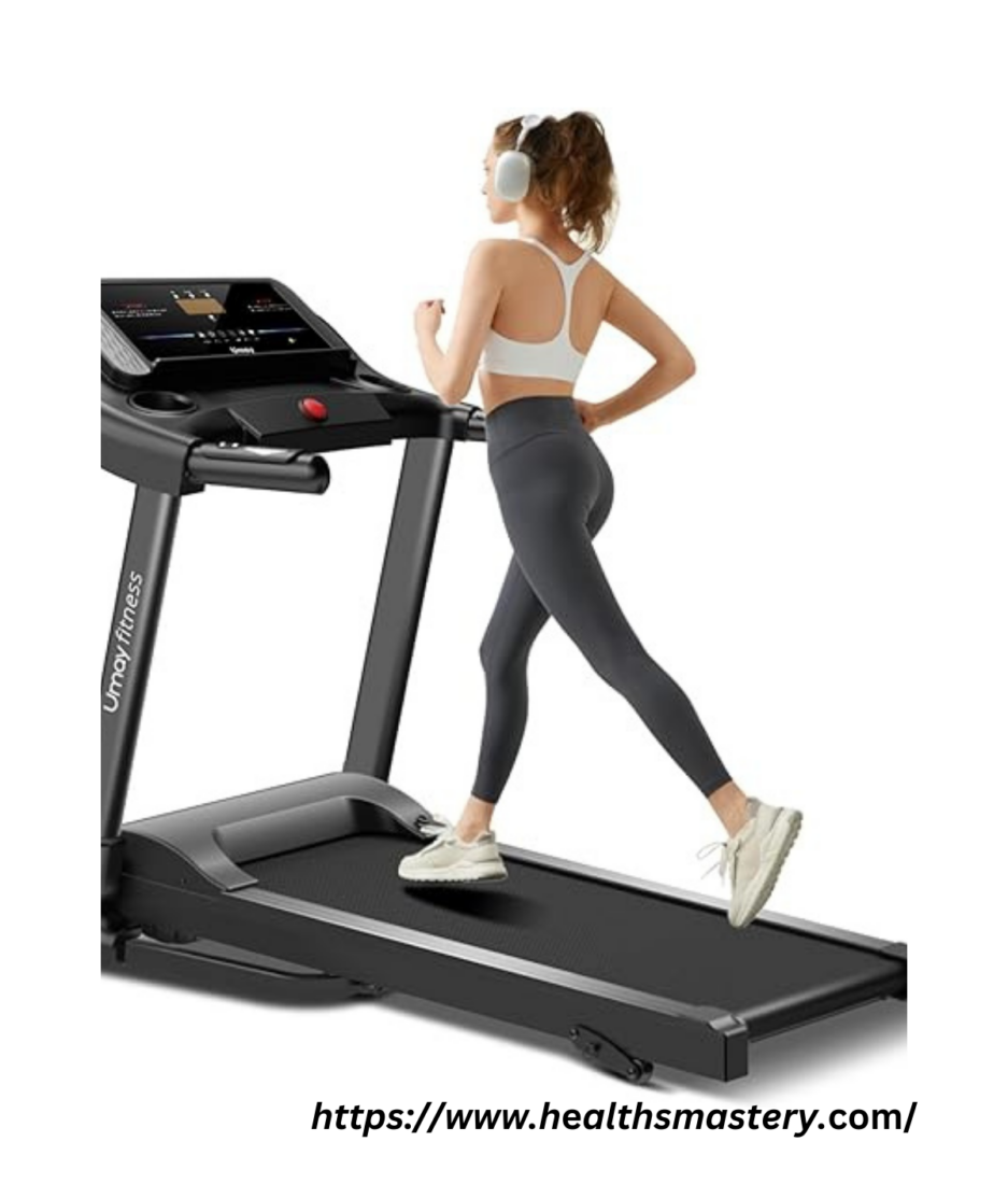 Premium UMAY Incline Treadmill - Pulse Sensors & Quiet Motor